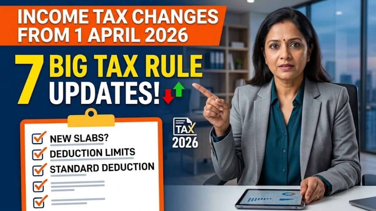 Income Tax Changes From 1 April 2026: 7 Big Tax Rule Updates Every Indian Taxpayer Must Understand
