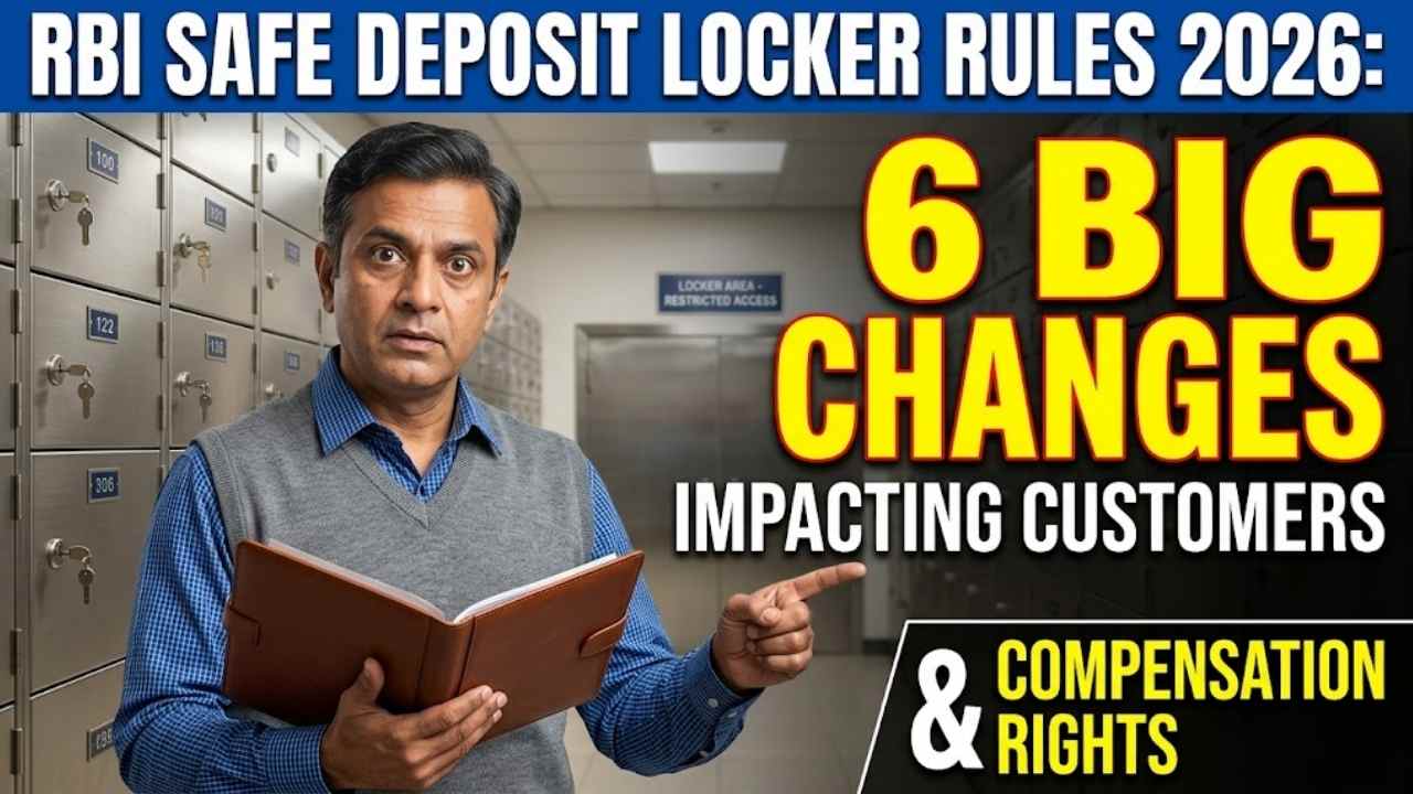 RBI Safe Deposit Locker Rules 2026: 6 Big Policy Changes Impacting Bank Customers, Safety, And Compensation Rights