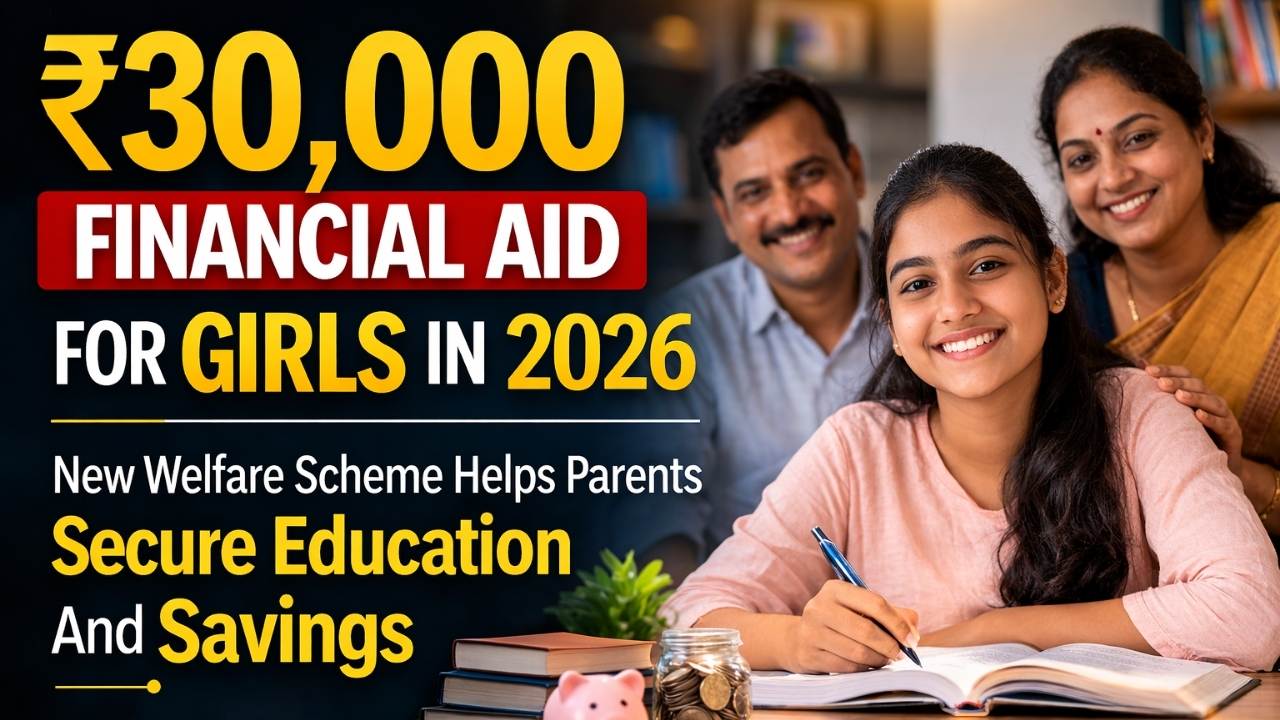 ₹30,000 Financial Aid For Girls In 2026: New Welfare Scheme Helps Parents Secure Education And Savings
